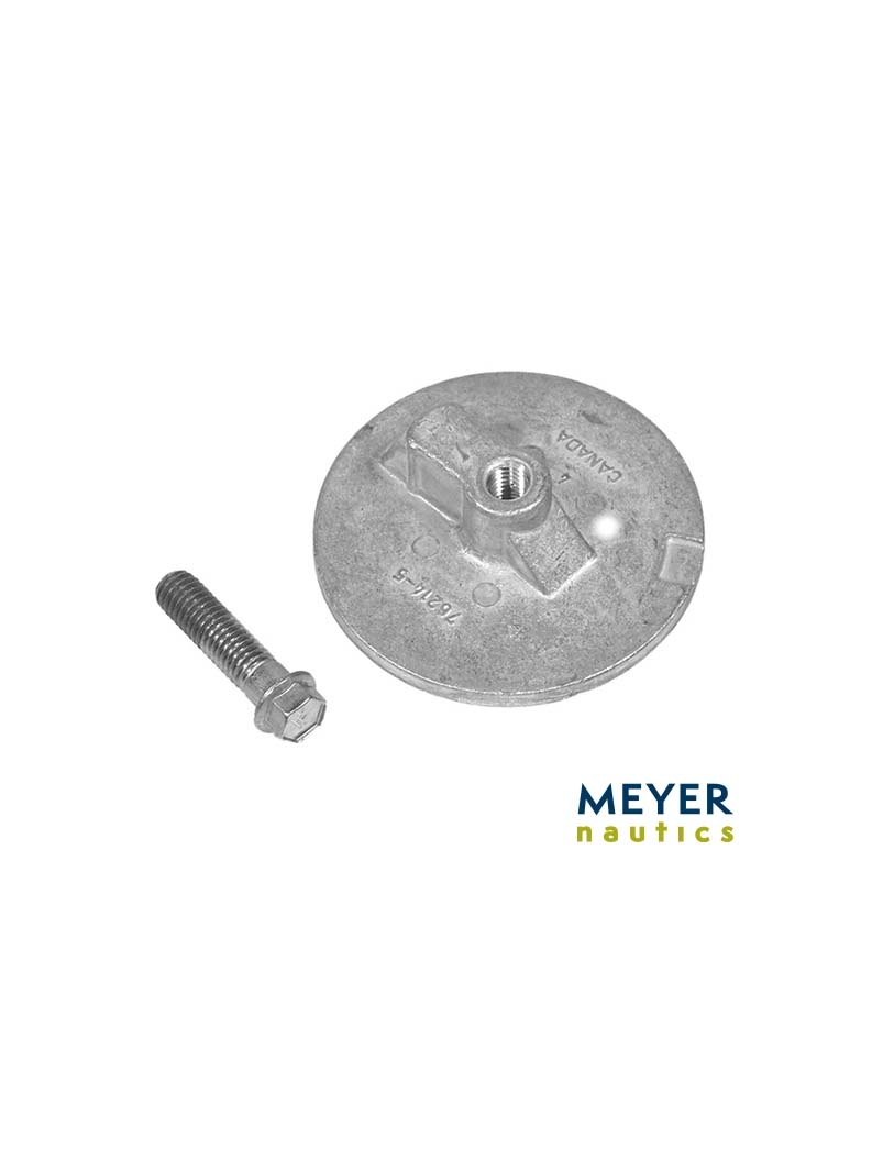 Magnesium Trim Tab Anode Alpha Gen. II Quicksilver Bild 1